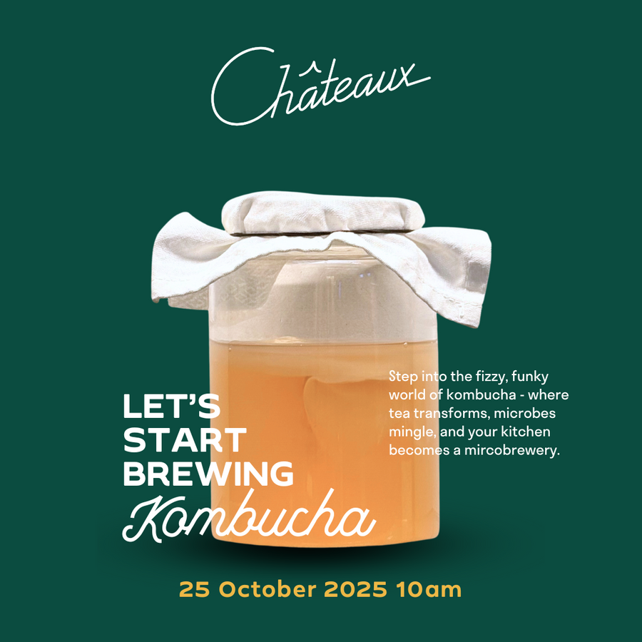 Kombucha Brewing Workshop & Lunch - 25 Oct 2025